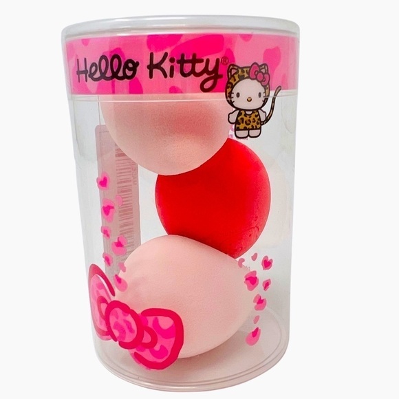 Hello kitty pink makeup blending sponge set - Picture 1 of 6